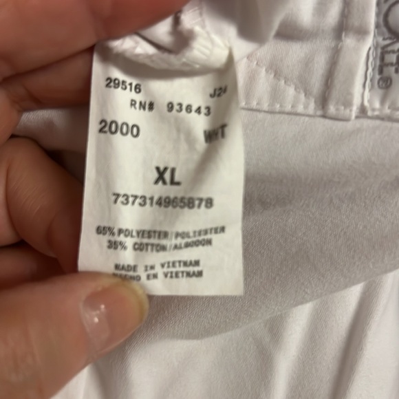 Women’s white Cherokee XL uniform pants - Picture 5 of 5